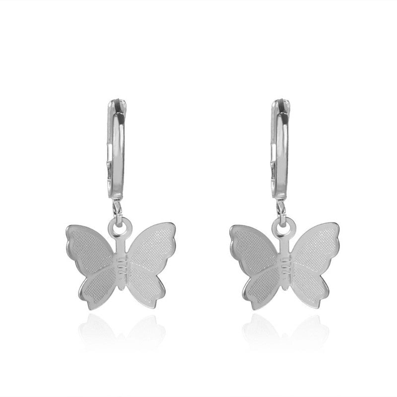 Colar Feminino Luxuoso Crystal Butterfly