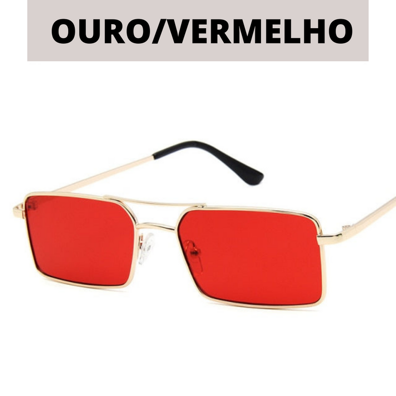 Óculos de Sol Retrô Clássico Feminino Steampunk Vintage UV400