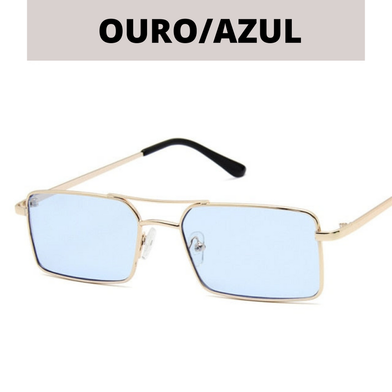 Óculos de Sol Retrô Clássico Feminino Steampunk Vintage UV400